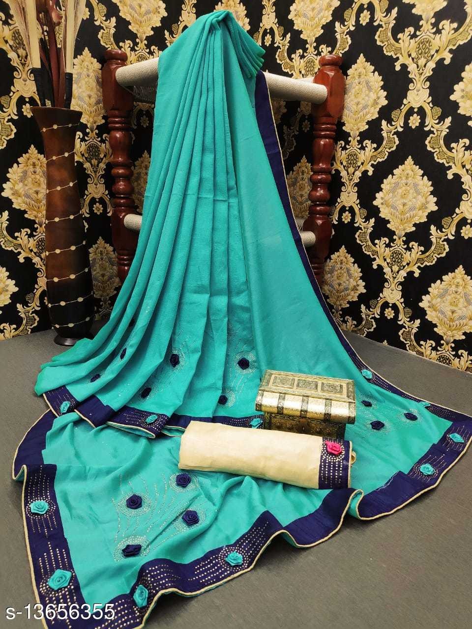 Discover Exquisite Elegance with Vichitra Silk Saree