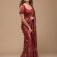 Luxurious Soft & Pure Burberry Silk Saree: A Timeless Elegance