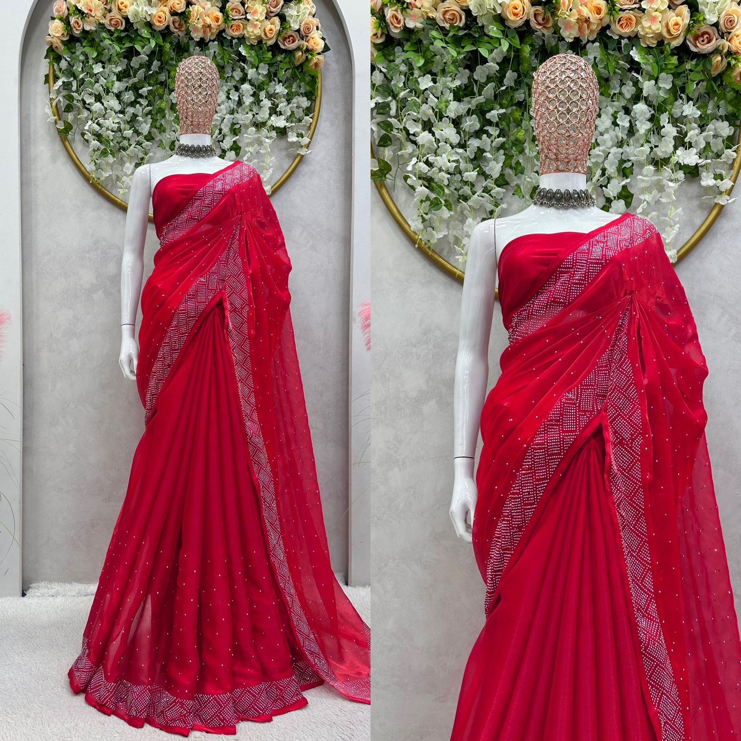 Elevate Your Style with Description Jimmy Choo Saree - Buy Now!