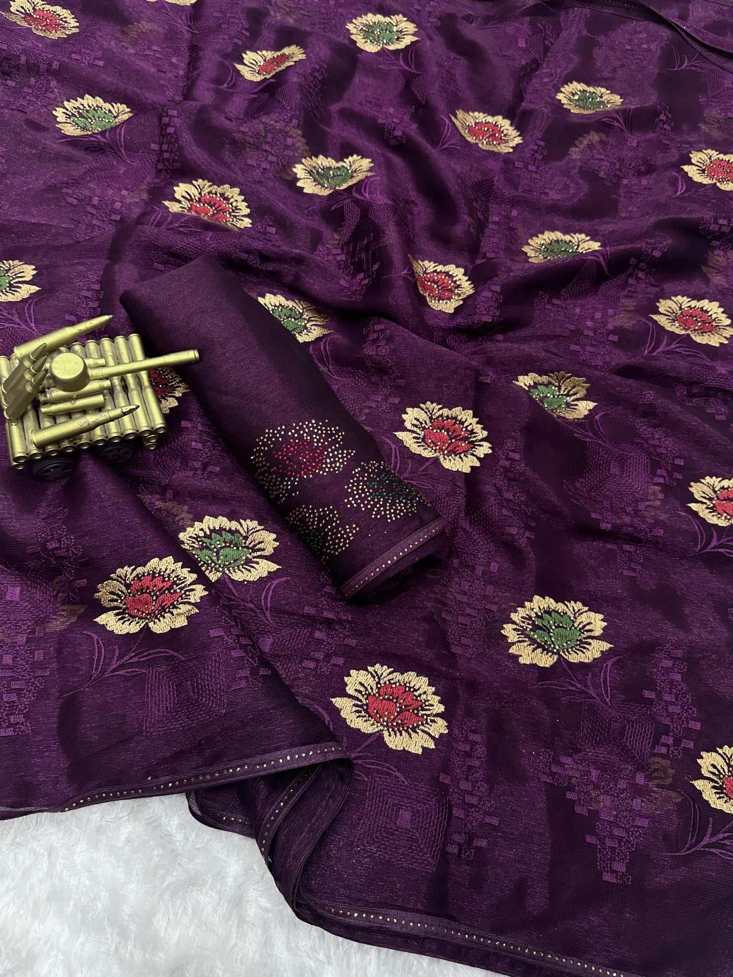 Embrace Elegance: Sitara Chiffon Saree