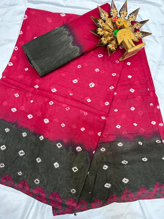 Affordable Elegance: Bandhni Sarees