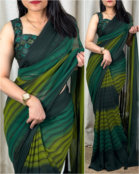 Elevate Your Style with Georgette Saree Blouse Designs