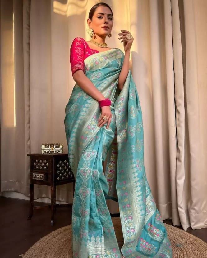 Elevate Your Style with Modern Banarasi Saree Blouse Designs