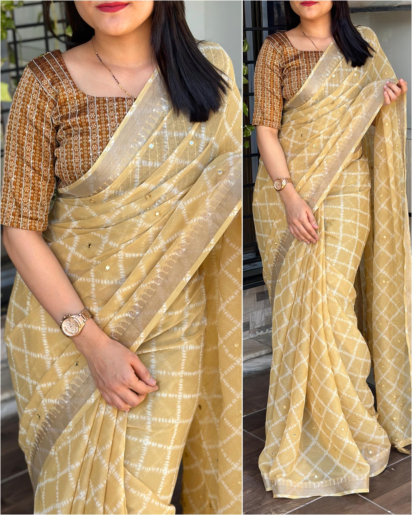 Elevate Your Summer Style with Soft Chiffon Saree