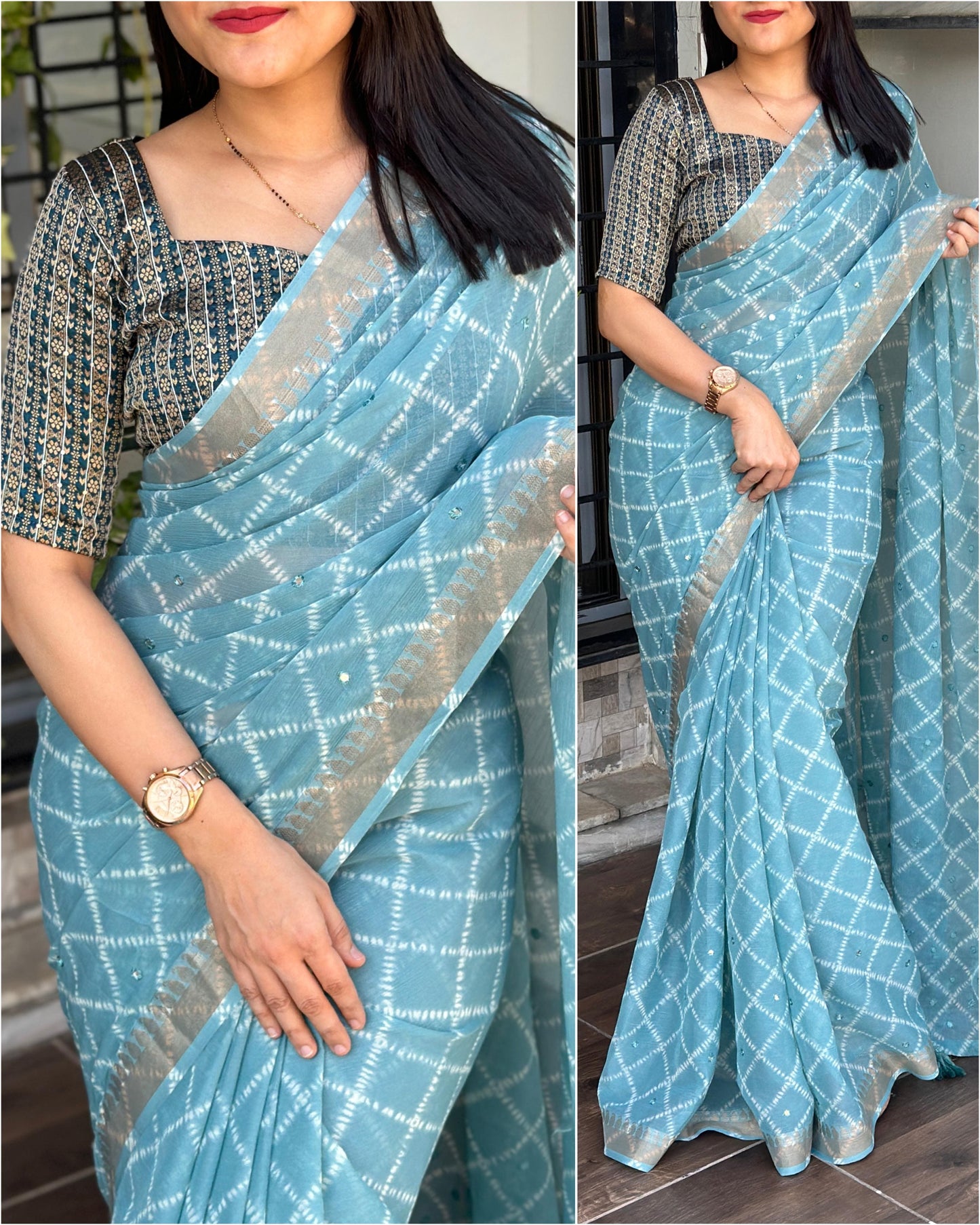 Elevate Your Summer Style with Soft Chiffon Saree