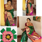 Banarasi Jacquard Silk Banarasi Saree with Blouse