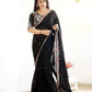 Exquisite Evening Wedding Designer Saree for Wedding Reception