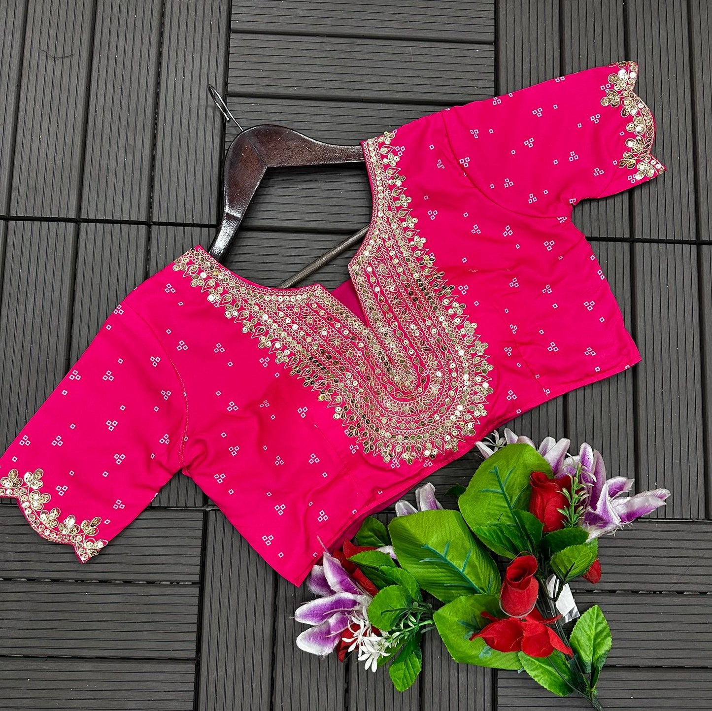 Elevate Your Style with our New Launch: Embroidery Work Digital Print Lehenga Choli