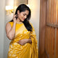 Radiant Yellow Saree for Your Haldi Ceremony