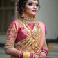 Red and White Banarasi Saree for Bengali Bride