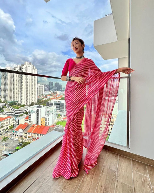 Luxurious Indo Western Ready to Wear Saree: Elevate Your Style Instantly