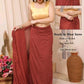 Bright Georgette Silk Saree