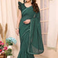 Bright Georgette Silk Saree