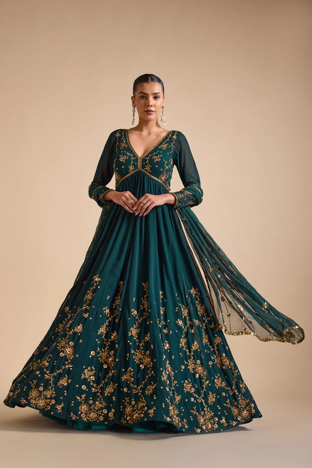 Elegant Designer Gown Dress