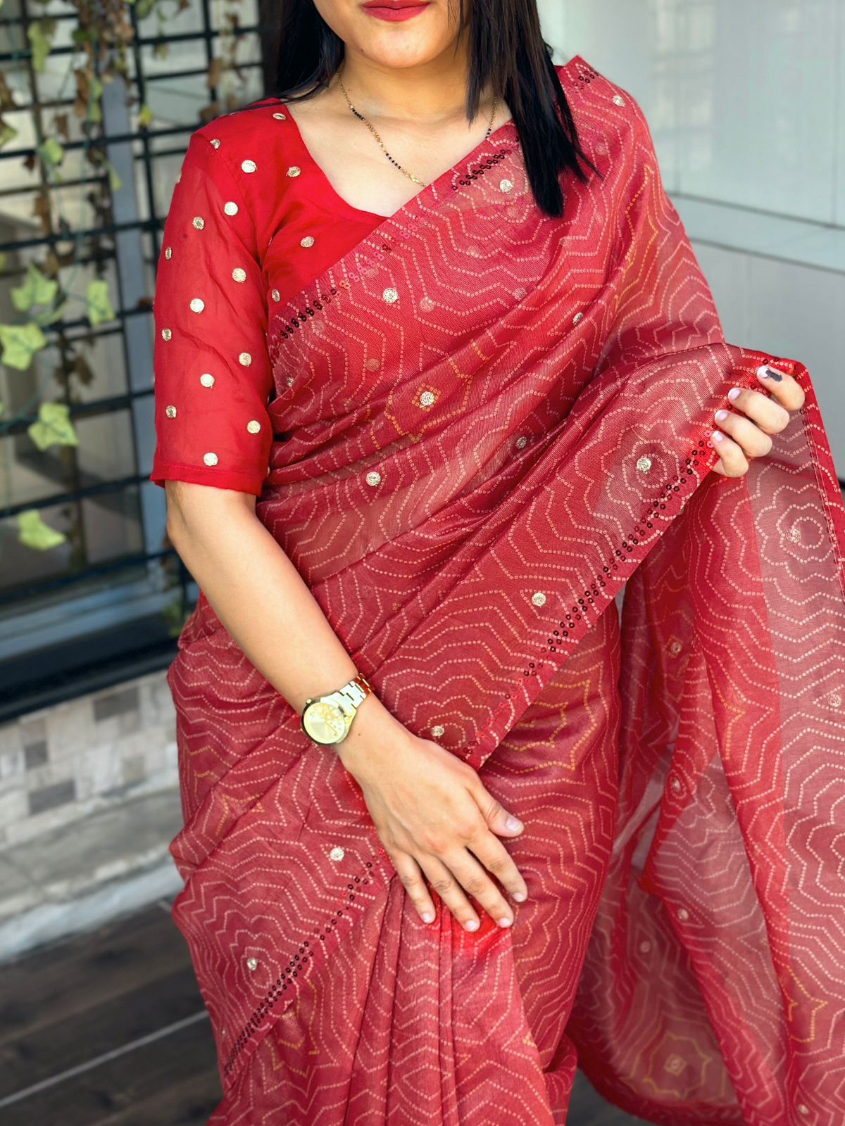 Organza Silk Saree