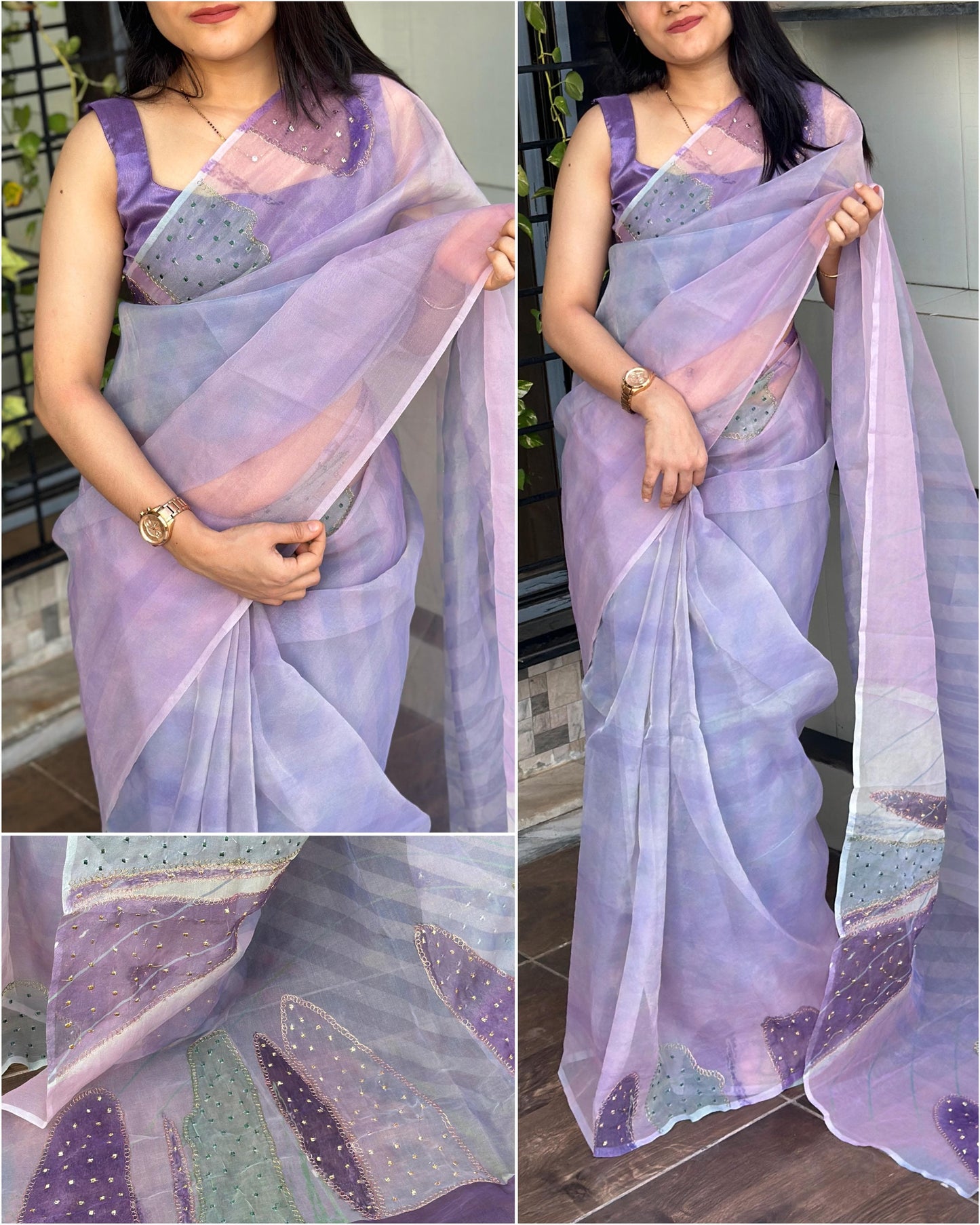 Luxurious Organza Saree