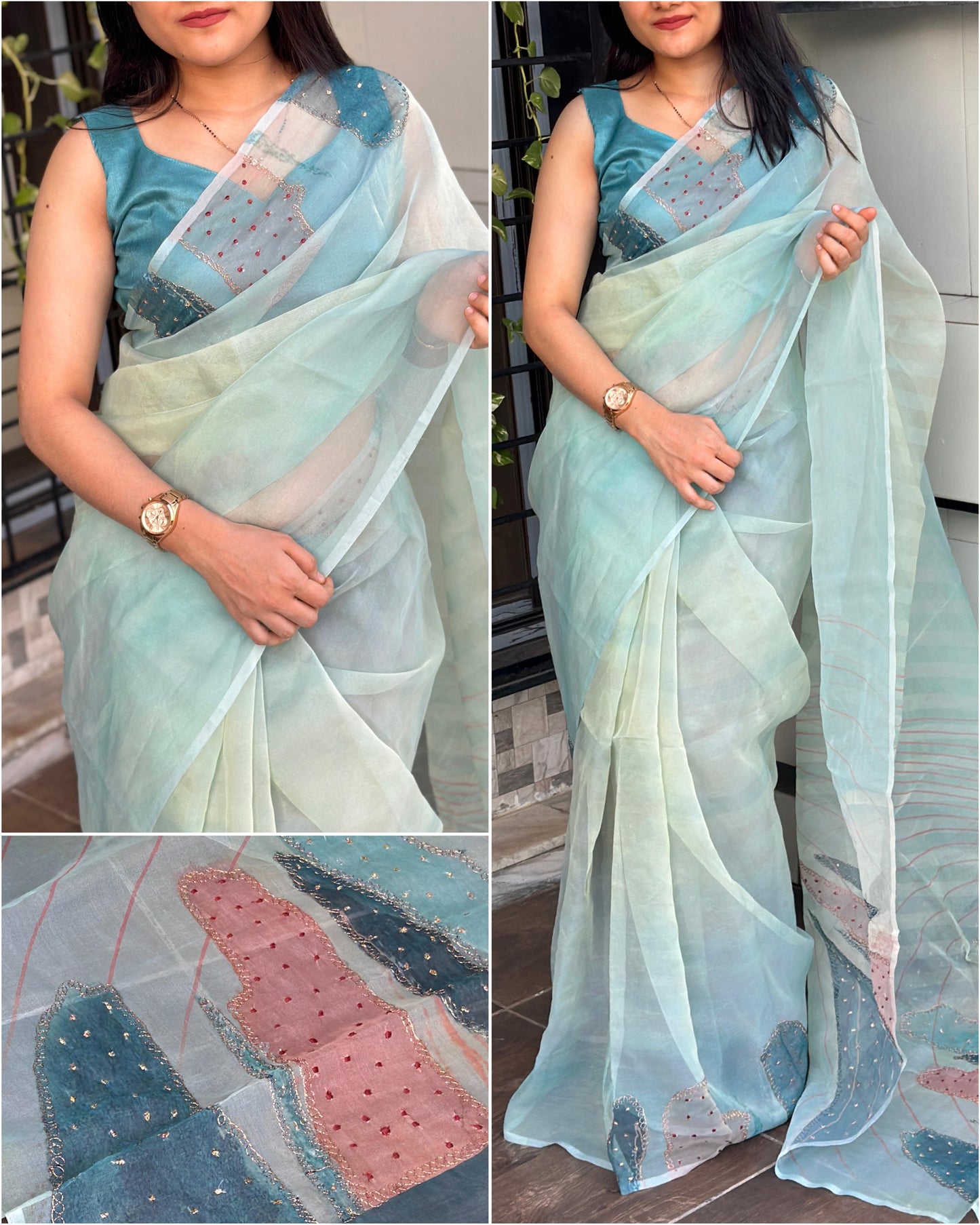 Luxurious Organza Saree