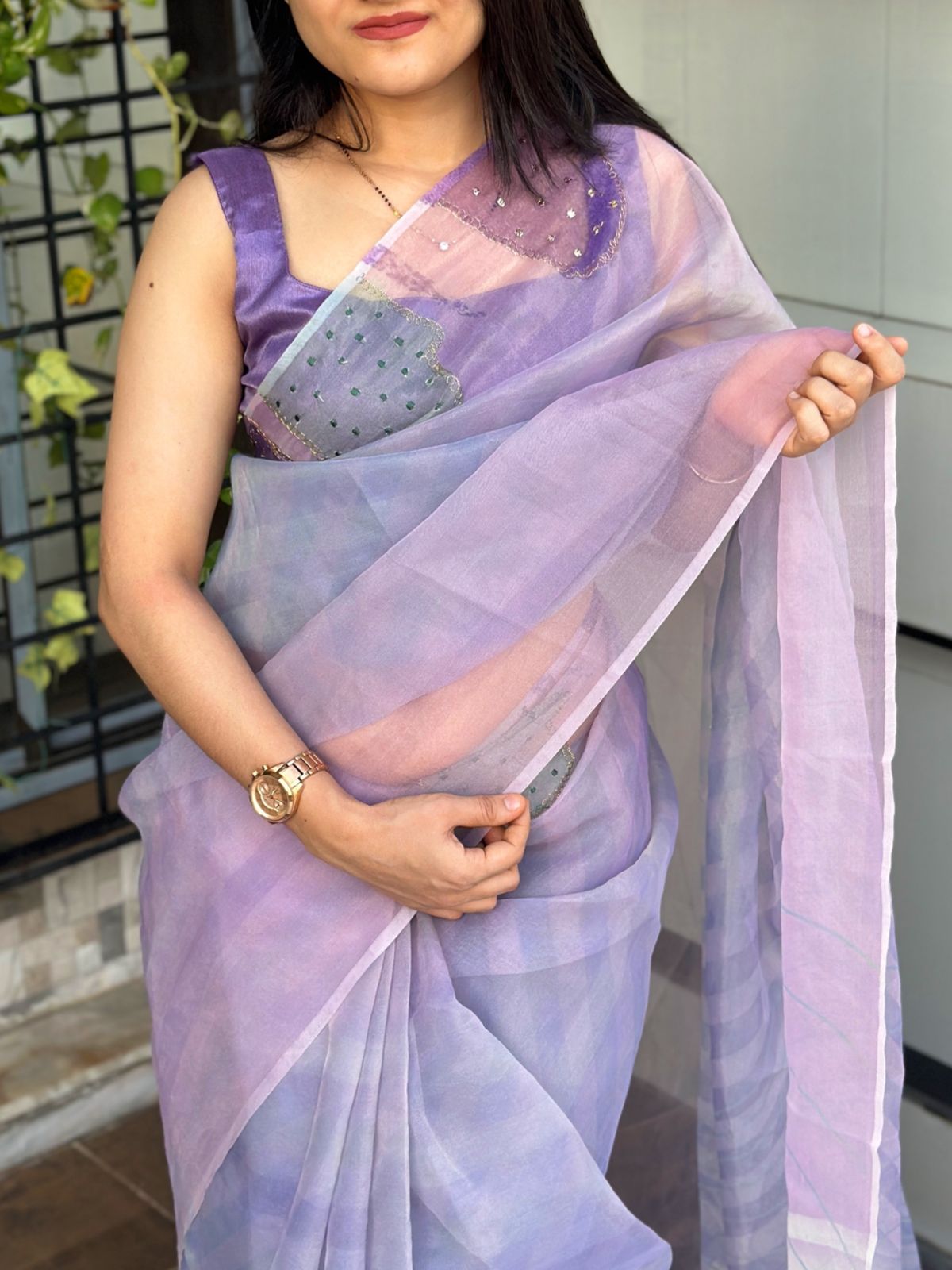 Luxurious Organza Saree