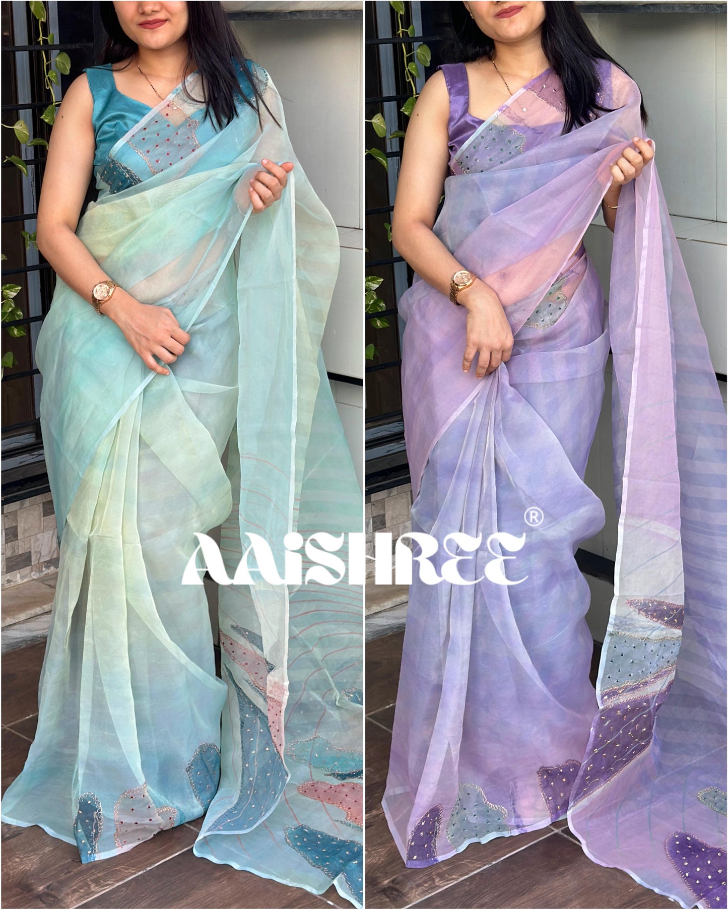 Luxurious Organza Saree