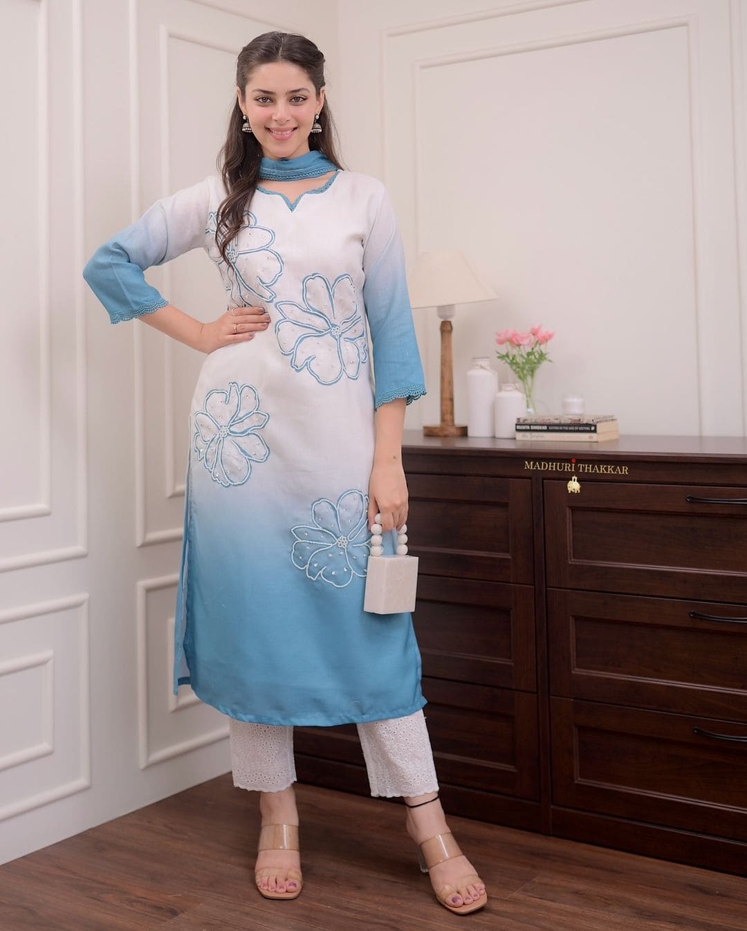 Luxury Heavy Muslin Silk Suit Set