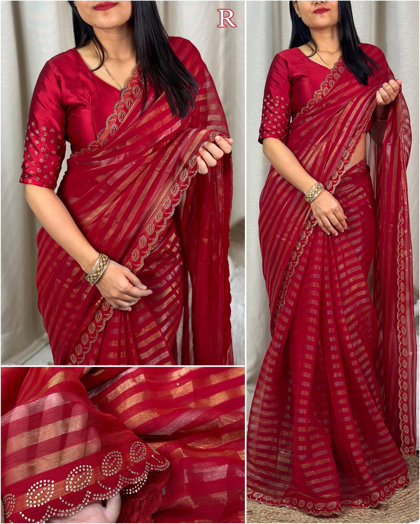 Make Every Moment Special in This Chiffon Saree