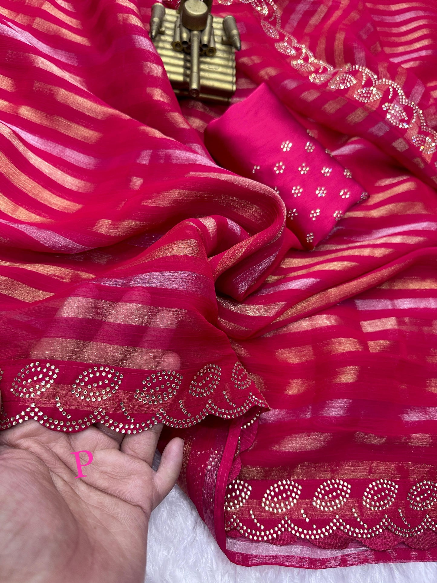 Make Every Moment Special in This Chiffon Saree