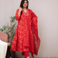 Heavy suit set with dupatta