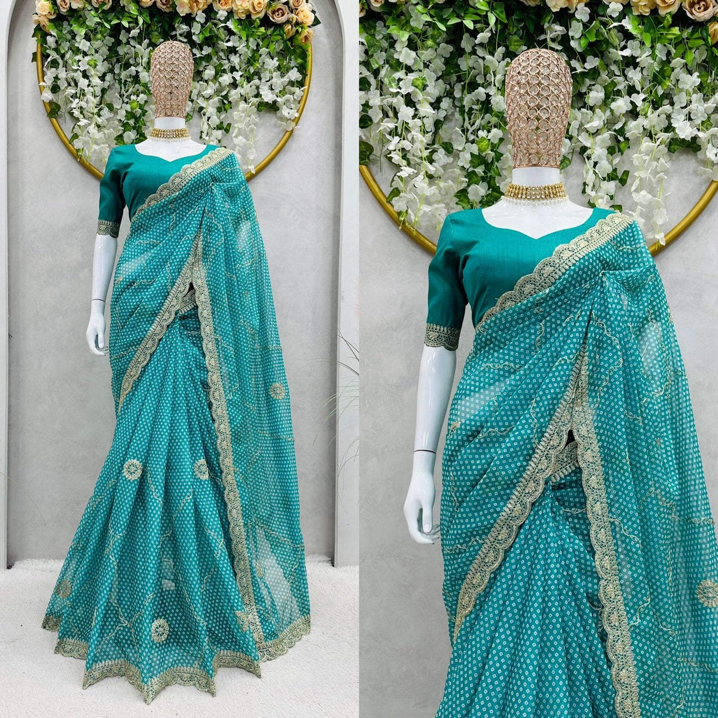 Tibby Silk Designer Saree