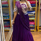 New Designer Party Wear Lehenga Saree with Stitched Blouse and Embroidery Work