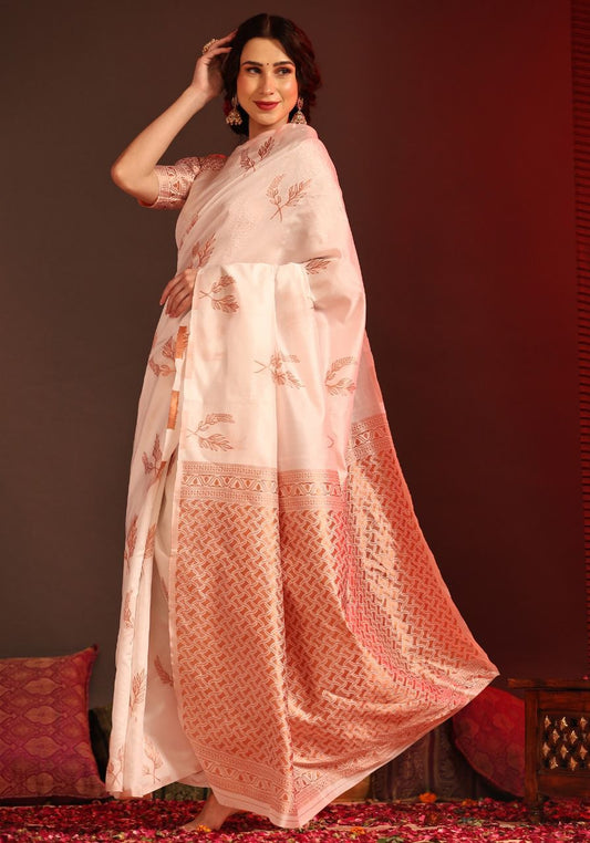 Soft Lichi Silk Saree