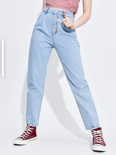 Women Regular Mid Rise Light Blue Jeans