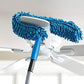 Cleaning Brush Feather Microfiber Duster with Extendable Rod Dust Cleaner Fit Ceiling Fan Car Home Office Cleaning Tools Wet and Dry Duster