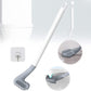 Golf Silicon Toilet Brush with Slim No-Slip Long Handle, Flex Toilet Brush