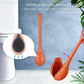 Silicone Toilet Brush with Holder Set - (Pack of 1)