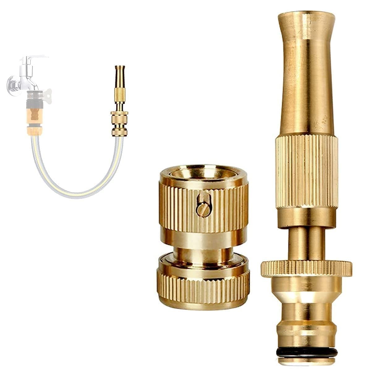 Water Gun Spray Hose Nozzles Pipe For Gardening Spray Gun