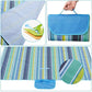 Picnic Mat Waterproof 71 x 57 inches Waterproof Sandproof Foldable Portable Outdoor Picnic Blankets Mat for Beach Camping on Grass Picnic Mat Beach Mat Foldable 1 PCS (Blue)