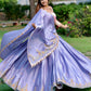 Lowendor Color Lehenga Choli Women Party Wear Bollywood Lengha Saree,