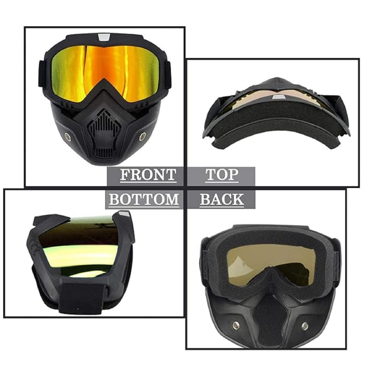 Stylish Biker Goggle Mask