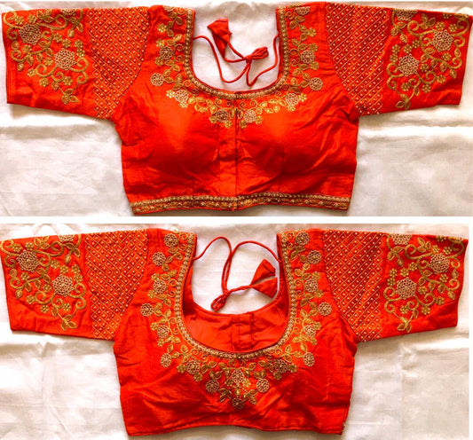 BLOUSE DESIGN SAWARIYA - Dharti Bandhani