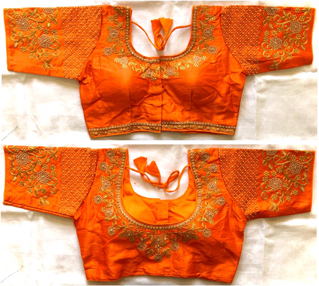 BLOUSE DESIGN SAWARIYA - Dharti Bandhani