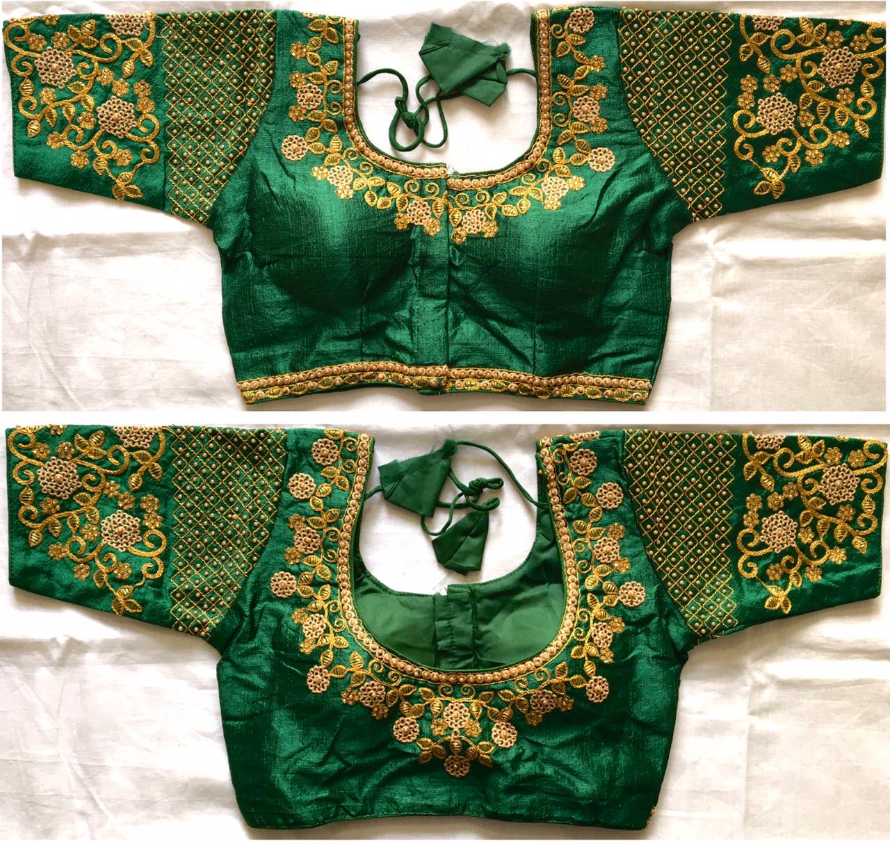 BLOUSE DESIGN SAWARIYA - Dharti Bandhani