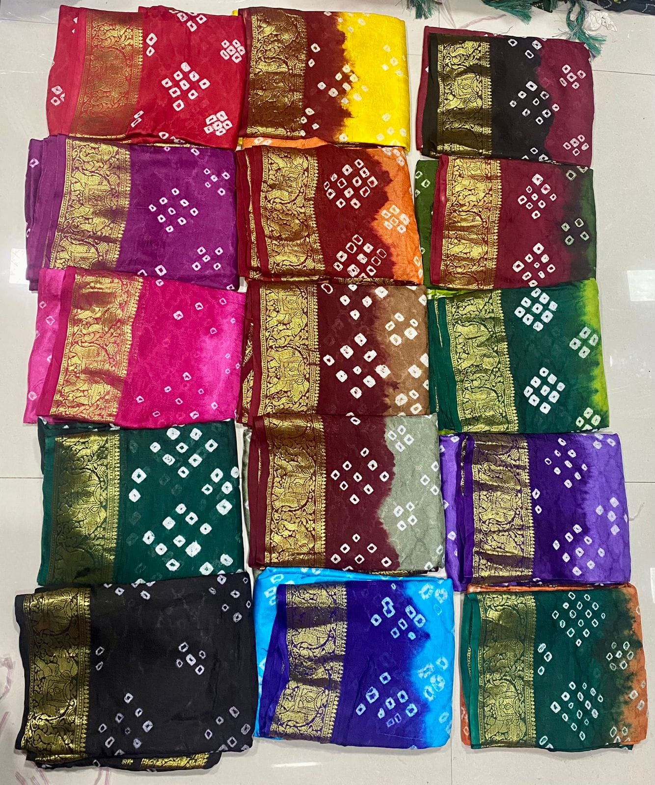 NEW BANDHANI SAREE