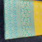 Yellow Fancy Banarasi Silk saree