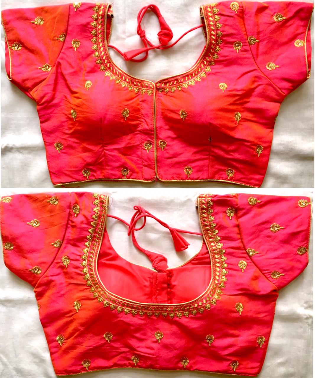 Blouse has Sequance ,Zari and Thread Work