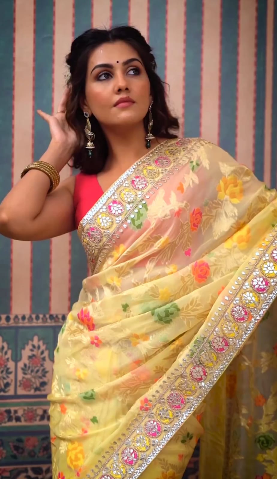 Designer Printed Saree Collection Presented Saree