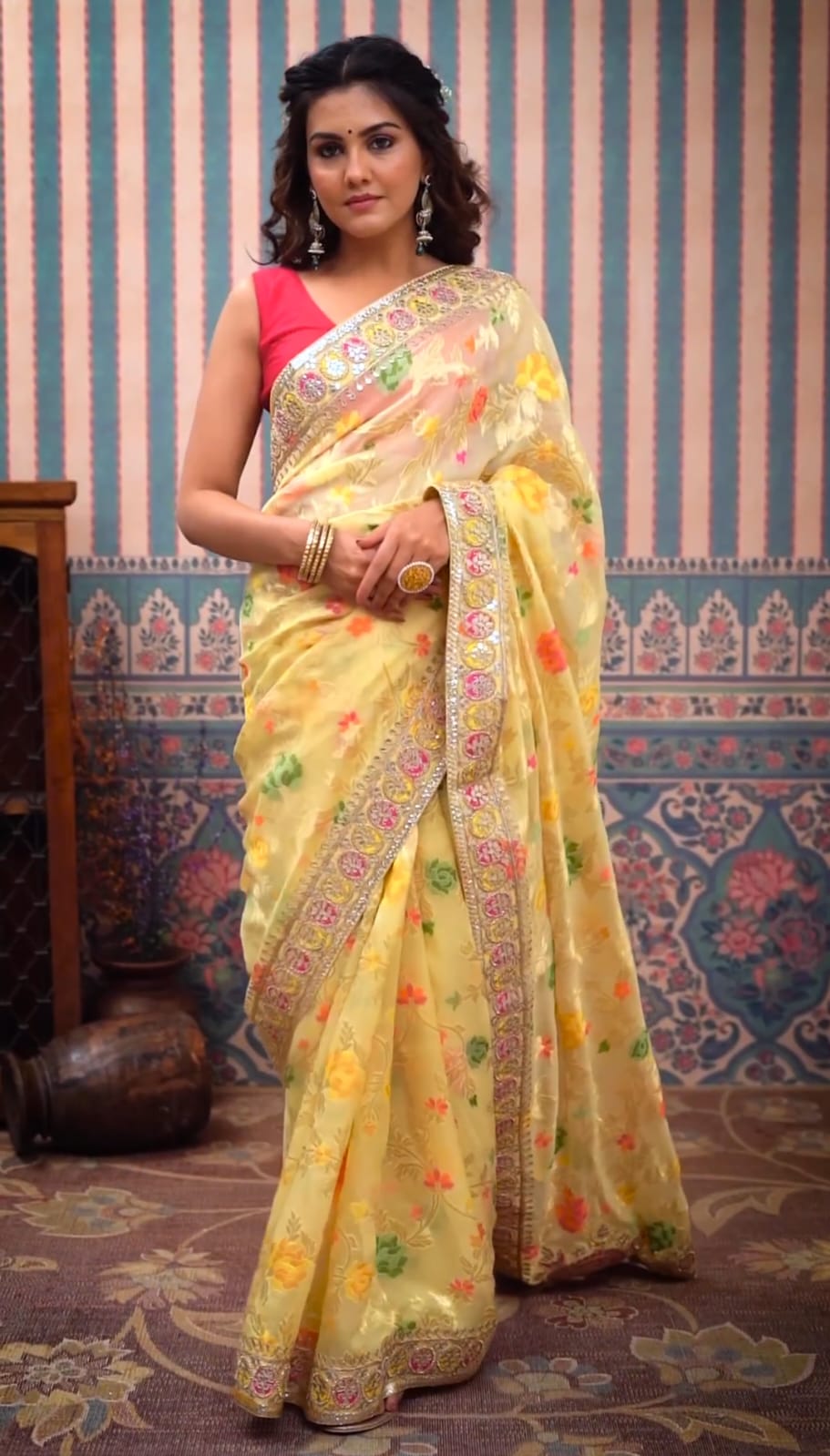 Designer Printed Saree Collection Presented Saree