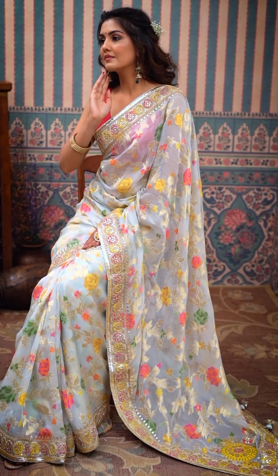 Designer Printed Saree Collection Presented Saree