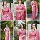 Pink Fancy Banarasi Silk saree