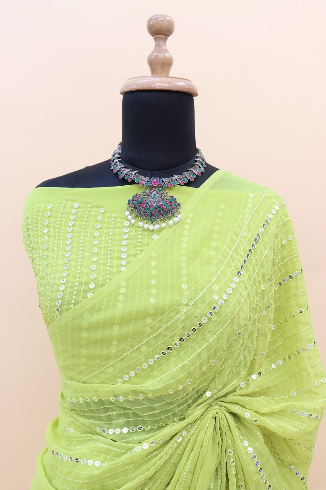 Designer Trending Embroidery Saree