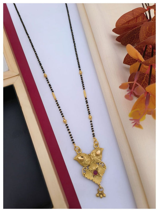Dokiya Mangalsutra  Designs Gold Plated Brass